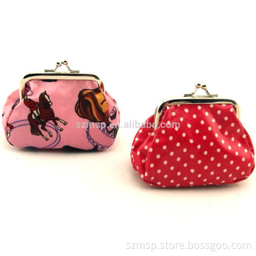 Girls and kids floral cute coin purse